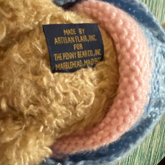 The Penny Bear Bu Artisan Flair Stuffed Bear - Picture 5 of 9